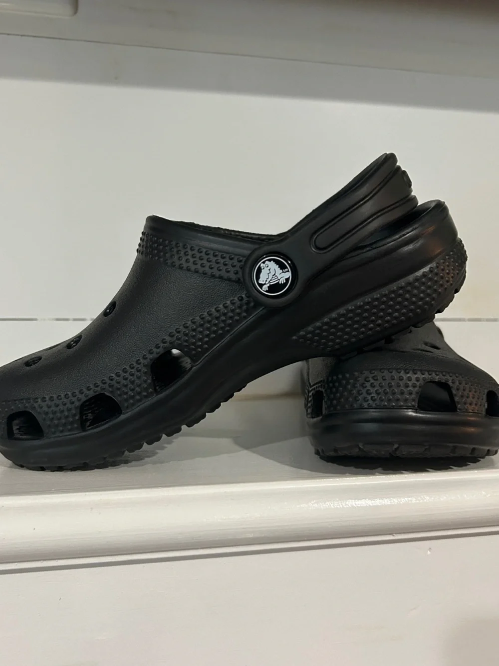 New, Little Kids Crocs, Size 13, Kid’s Classic Clog, Black